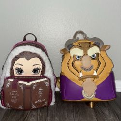 Beauty And The Beast Loungefly Bags Set