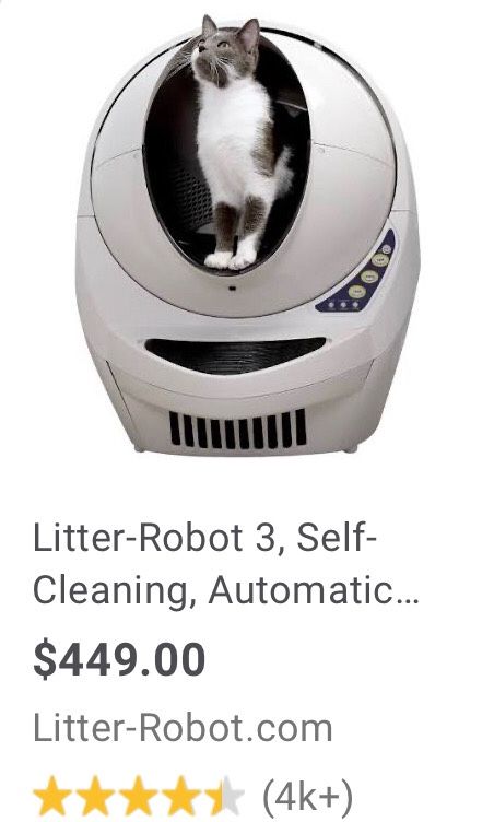 Litter Box Robot Self Cleaner