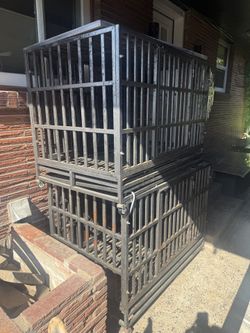 XXL 47” Heavy Duty Dog Kennels (2)
