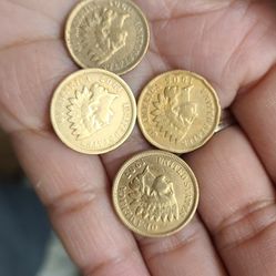 4  indian  head penny 