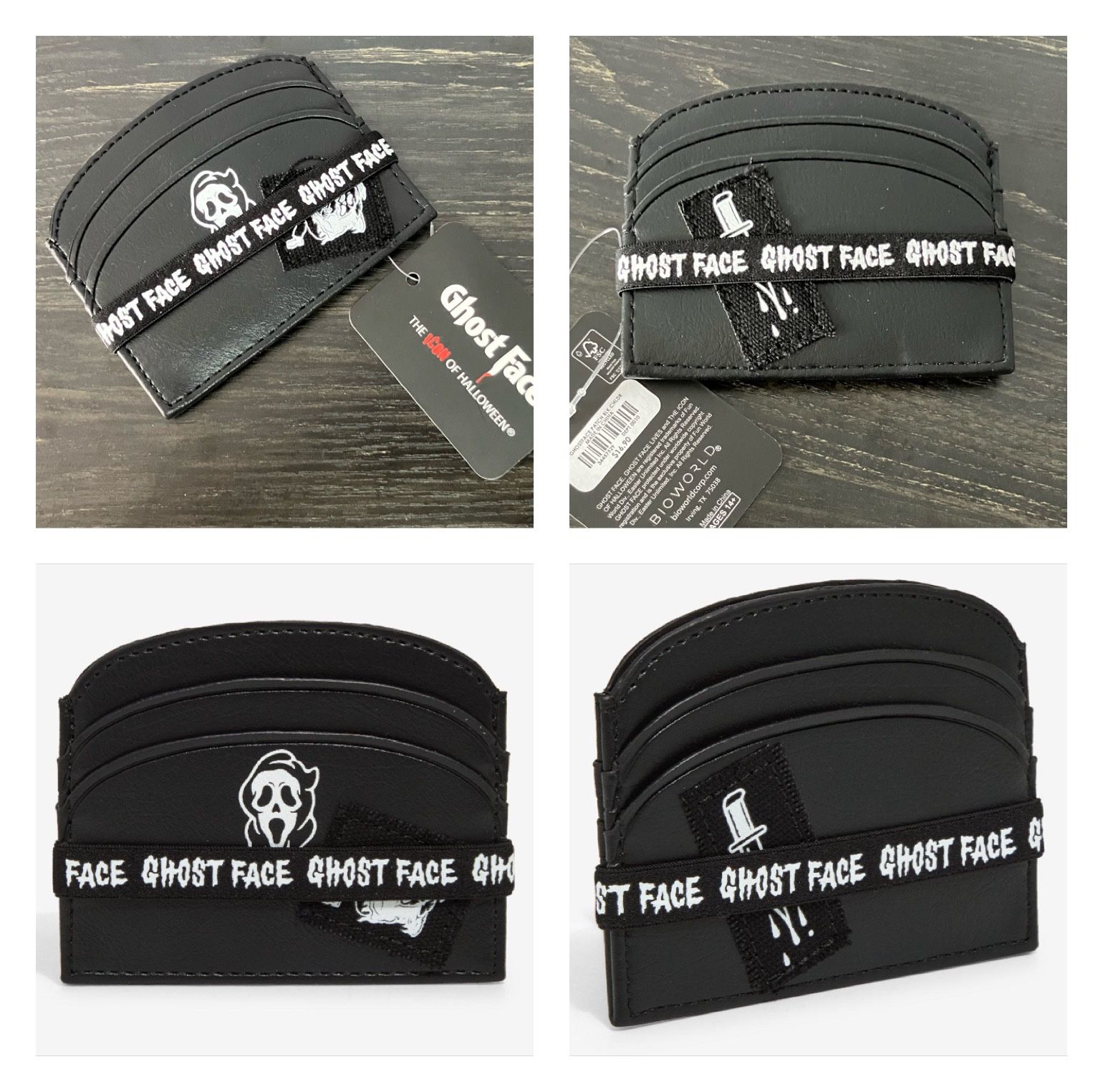 GHOSTFACE Dual-Side Card Holder (NWT)