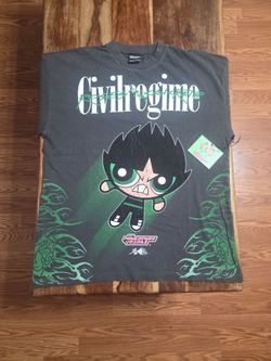 Civil Regime/PowerPuff Girls Collab Vintage Washed Graphic Tee