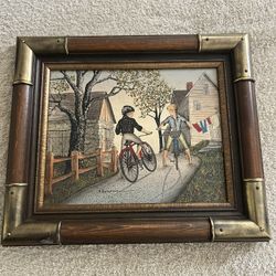 H. Hargrove Oil Painting 