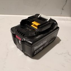 Makita 4.0ah 18v Lithium-Ion