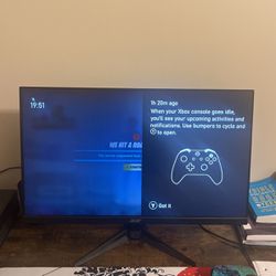 Xbox And Moniter For Sale Do Not Use It Anymore 