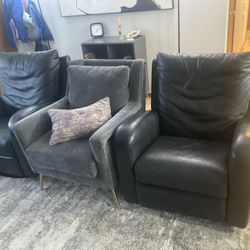 Couch , Recliners and Arm Chair