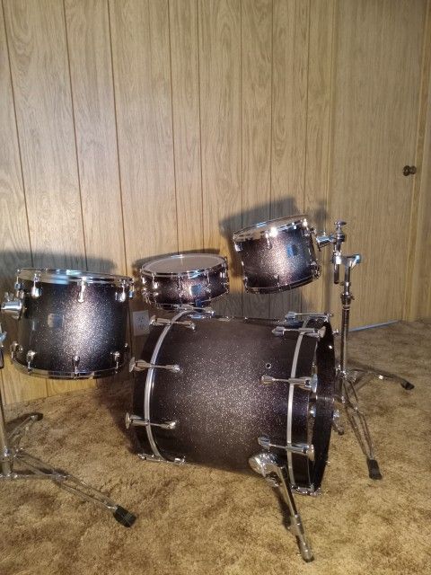 Yamaha Birch Custom 4 Piece Drum Kit