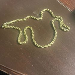 24k Gold Necklace 
