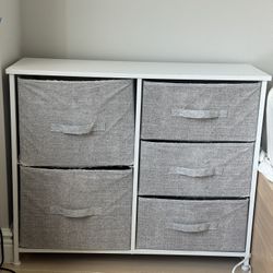 Small Dresser With Felt Drawers