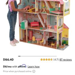  $90.00  Mia’s Pet Loft Dollhouse Over Four Ft Tall !!