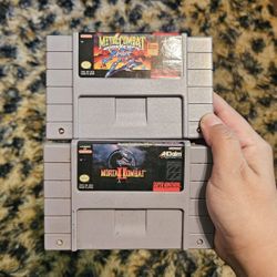 Mortal Combat 2 / Metal Combat Falcon’s Revenge (SNES) BUNDLE