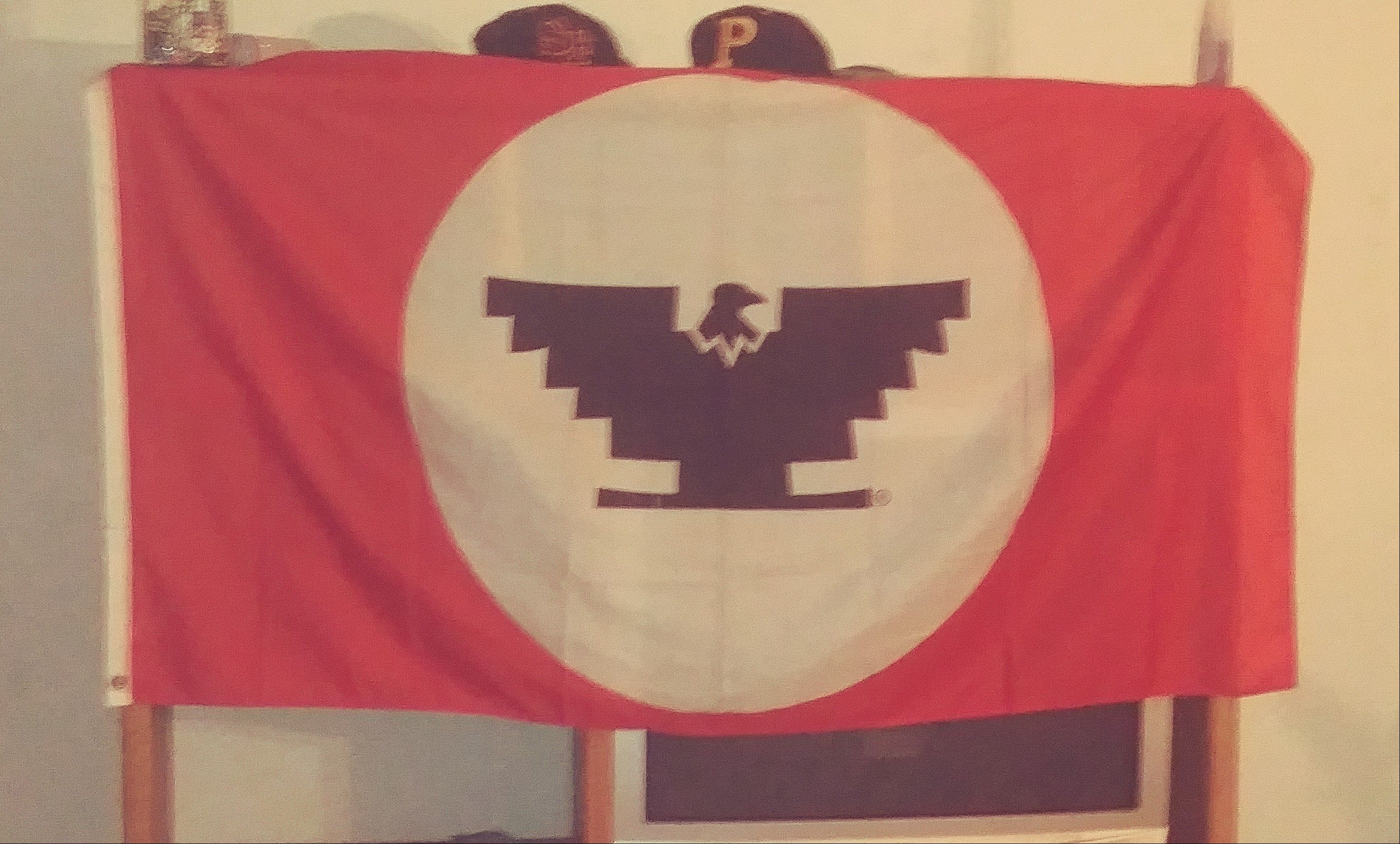 United Farm Worker Huelga Bird Flag