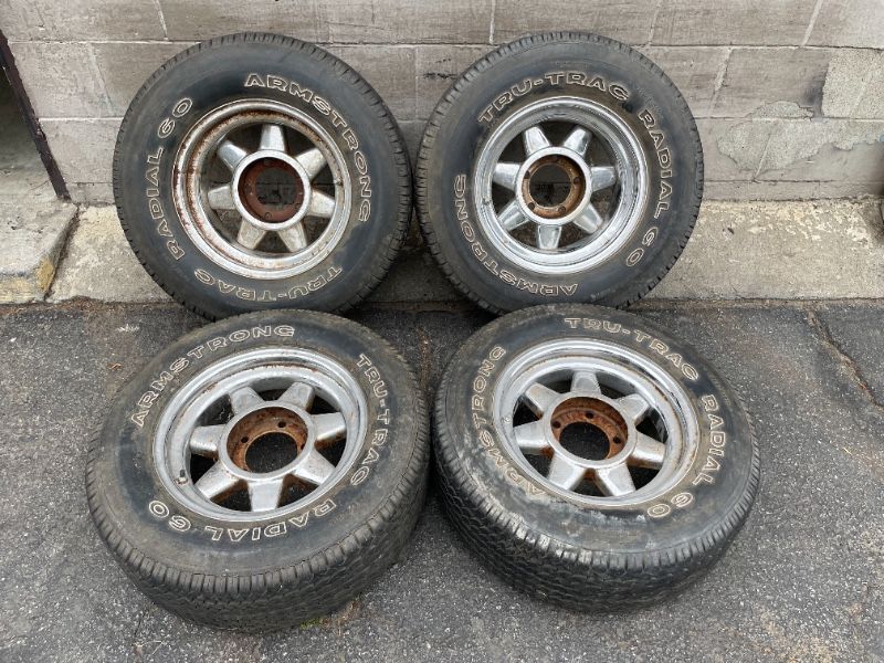 15x8 and 15x7 steel wheels. 5 on 5.5 Dodge, Ford, Jeep, international - T08748