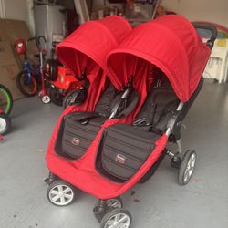 Britax double Stroller 