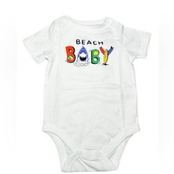 Garanimals Baby Toddlers Short Sleeves Bodysuit Onesie White 24 Months