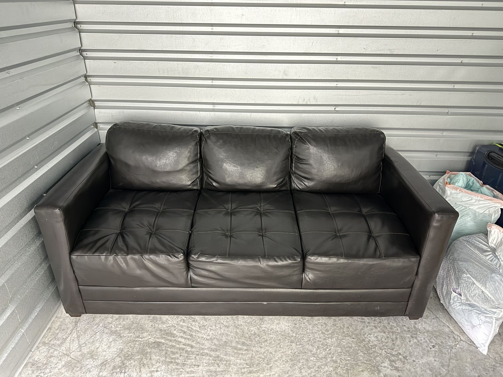 Leather Couch