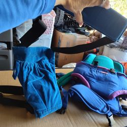 Like New And V Good Shape Baby. Carriers And Leash Protector