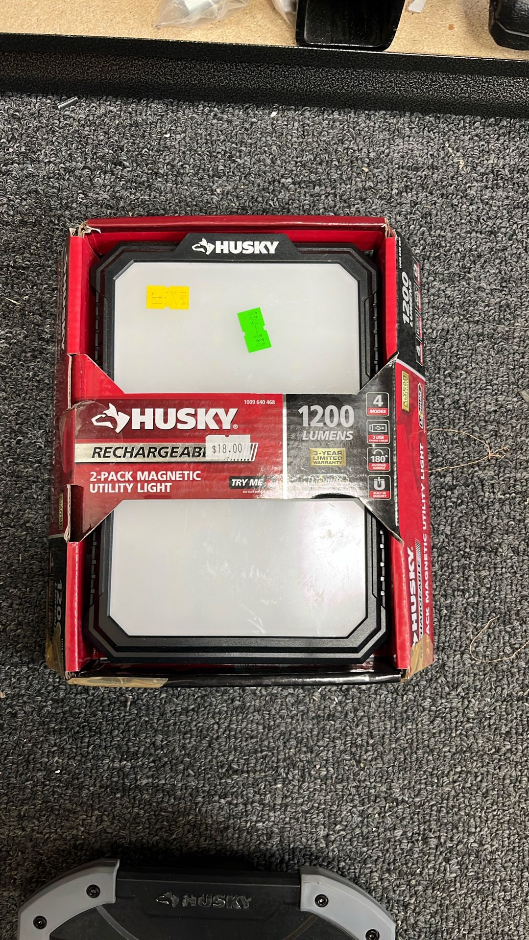 Husky 2pack Magnetic Light