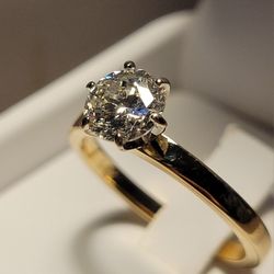 Diamond Engagement Ring, Appraisal At $5000+