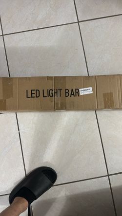 Led Light BAR, Mounting Brackets With POD Lights