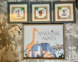 Animal Nursery Room Decor 