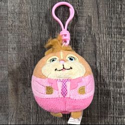 Ty Beanie Brittany from Alvin & The Chipmunks Clip Stuffy Keychain