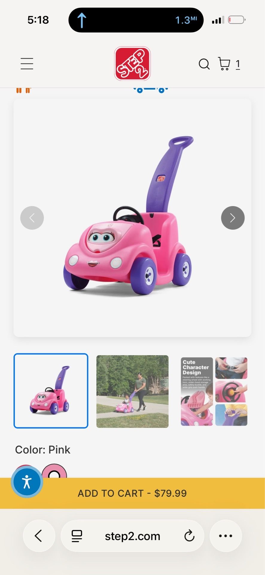 Step 2 push car