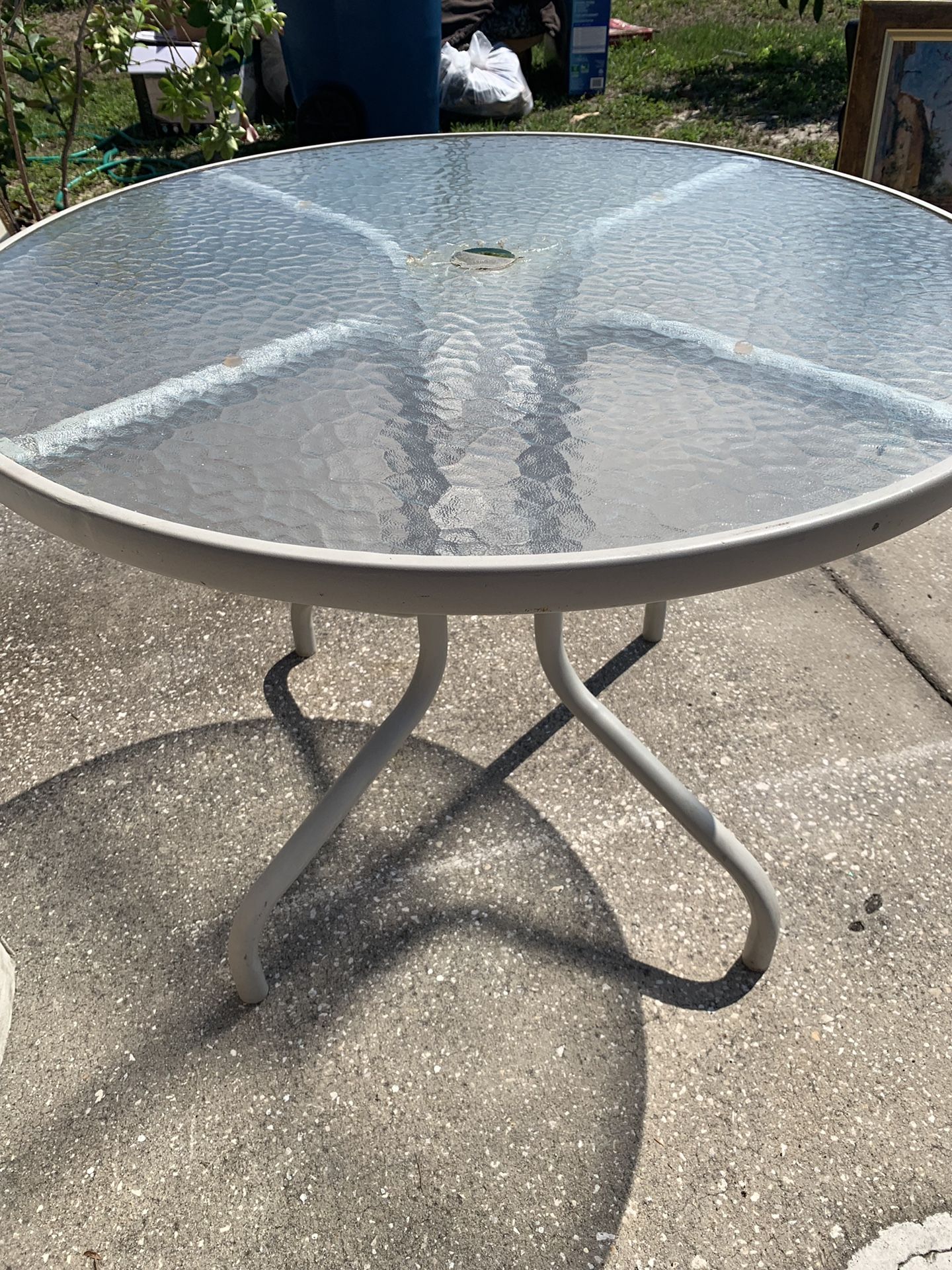 Glass Patio Table for Sale in Spring Hill, FL OfferUp