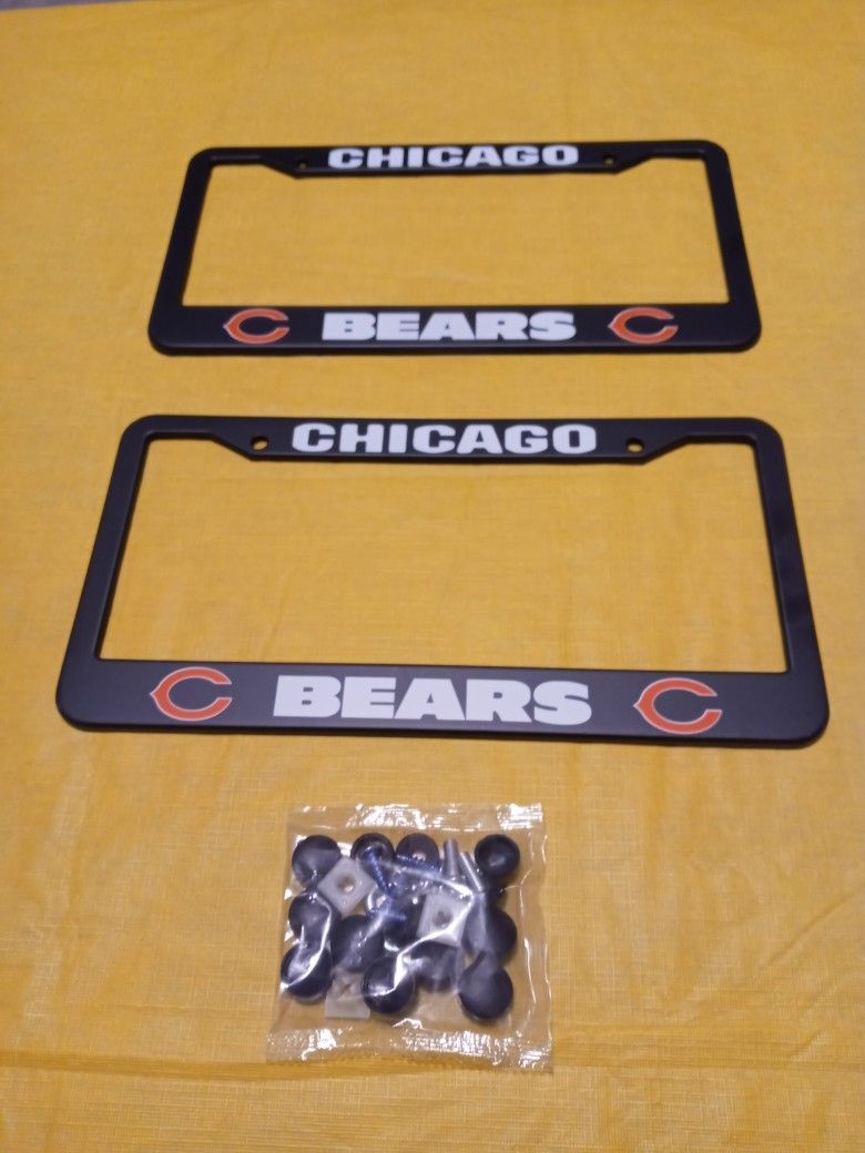 Chicago Bears License Plate Holder