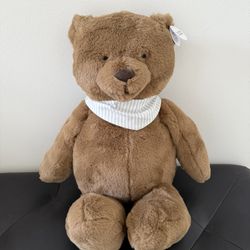 Crate Cuddlies Large Brown Bear Kids Stuffed Animal