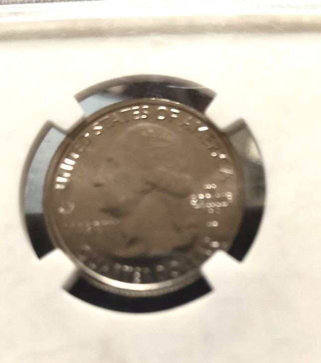 2020 W Salt Bay Quarter with 'V75' WWll Privy Mark