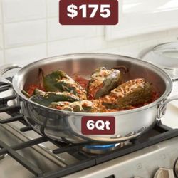 Caserola De 6qt Ancho De Princess House Vida Sana 