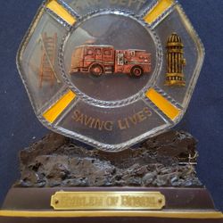 Fireman Plaque