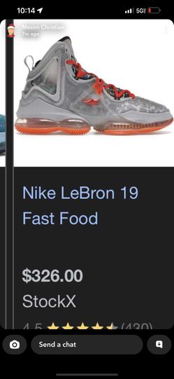 lebron fast foods