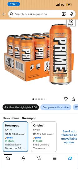 Prime 12 pack