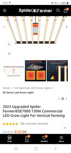 Grow Light Spider Farmer SE7000