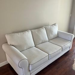 Ivory Fabric Couch