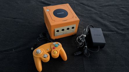 Spice Orange GameCube System DOL-001 (JPN) With Region Mod Plays NTSC Games!