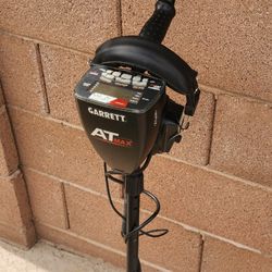 Pre-Loved Garrett AT Max All Terrain VLF Metal Detector With Wired Headphones,  8.5" X 11" Coil