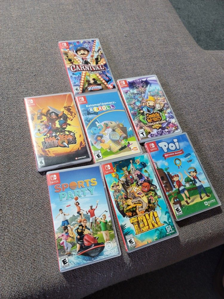 Nintendo Swirch Game Lot