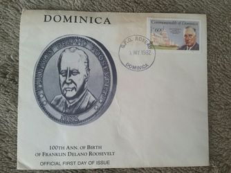 Franklin Roosevelt.. official first day of issue