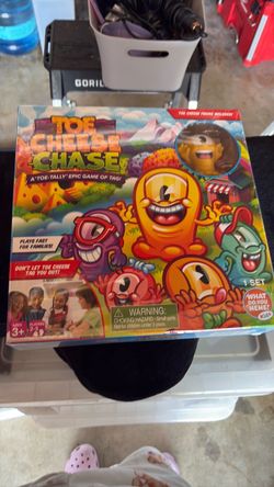 Toe cheese chase game