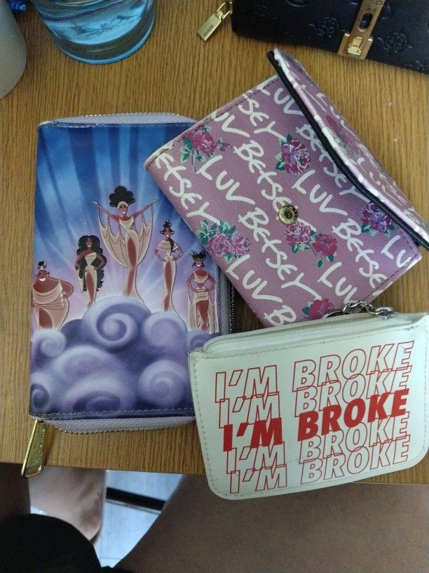 Wallets #1- 3pcs.