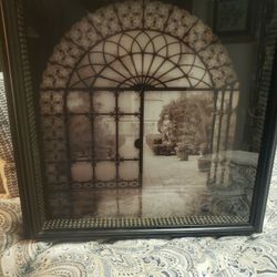 Framed Print (Courtyard In Venezia) 28x28 Very Beautiful 