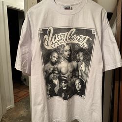 Y2K West Coast Legends Rap Tee Size 2XL