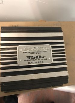 Stereo/ bridgeable kenwood