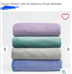 2 NEW SOUTH STREET LOFT BLANKETS