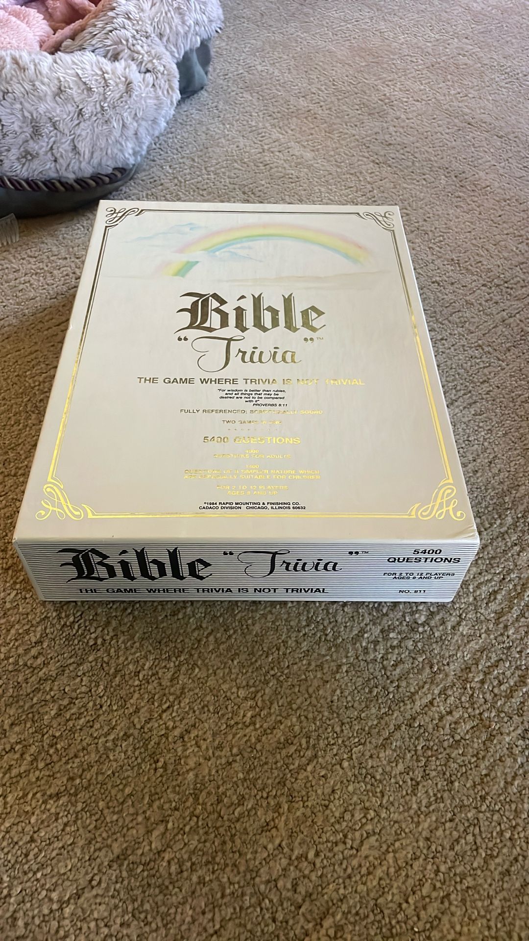 Bible Trivia Board Game