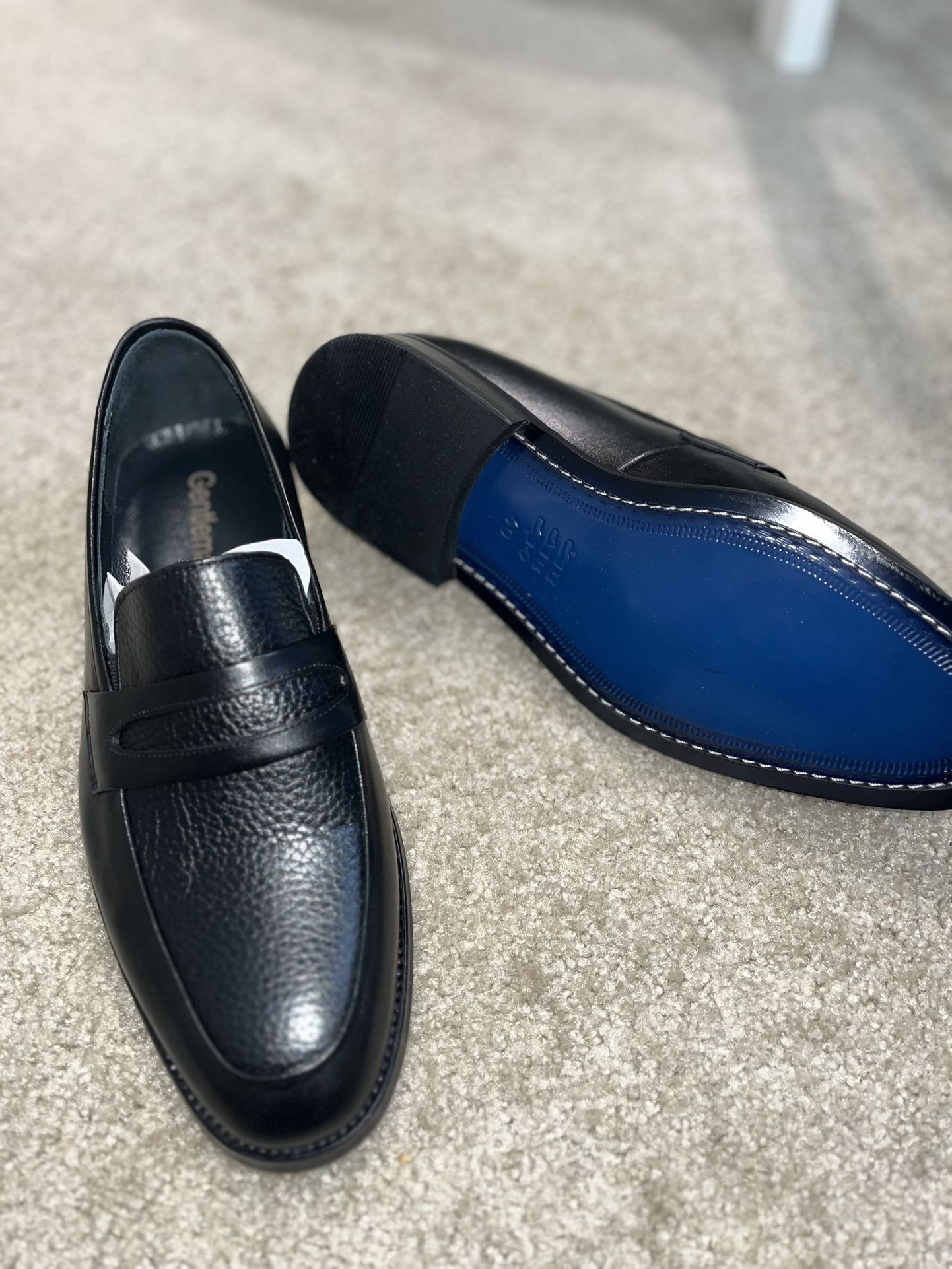 Roman Walk Black Leather Shoe By GentlemanBN
