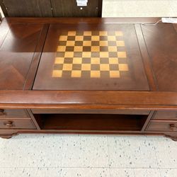Checkers/Chess Board Coffee Table 
